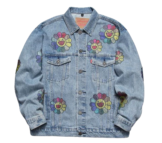READYMADE X Takashi Murakami Flower Jacket