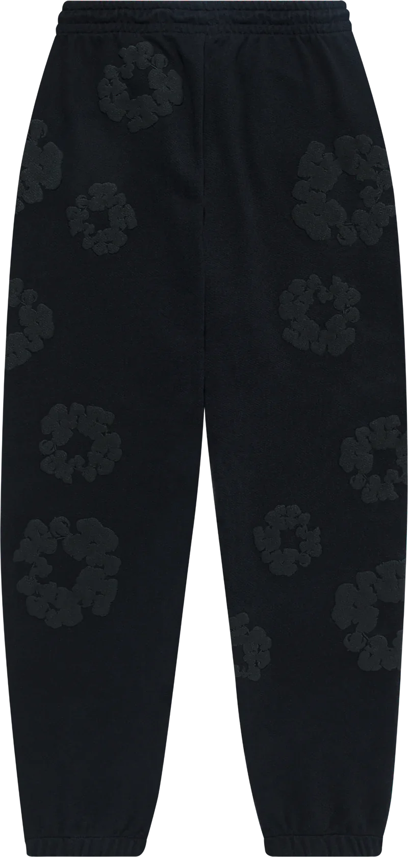 Denim Tears The Cotton Wreath Sweatpant Black/Monochrome