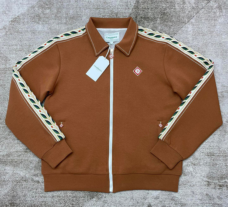 Casablanca Laurel Track Jacket Green