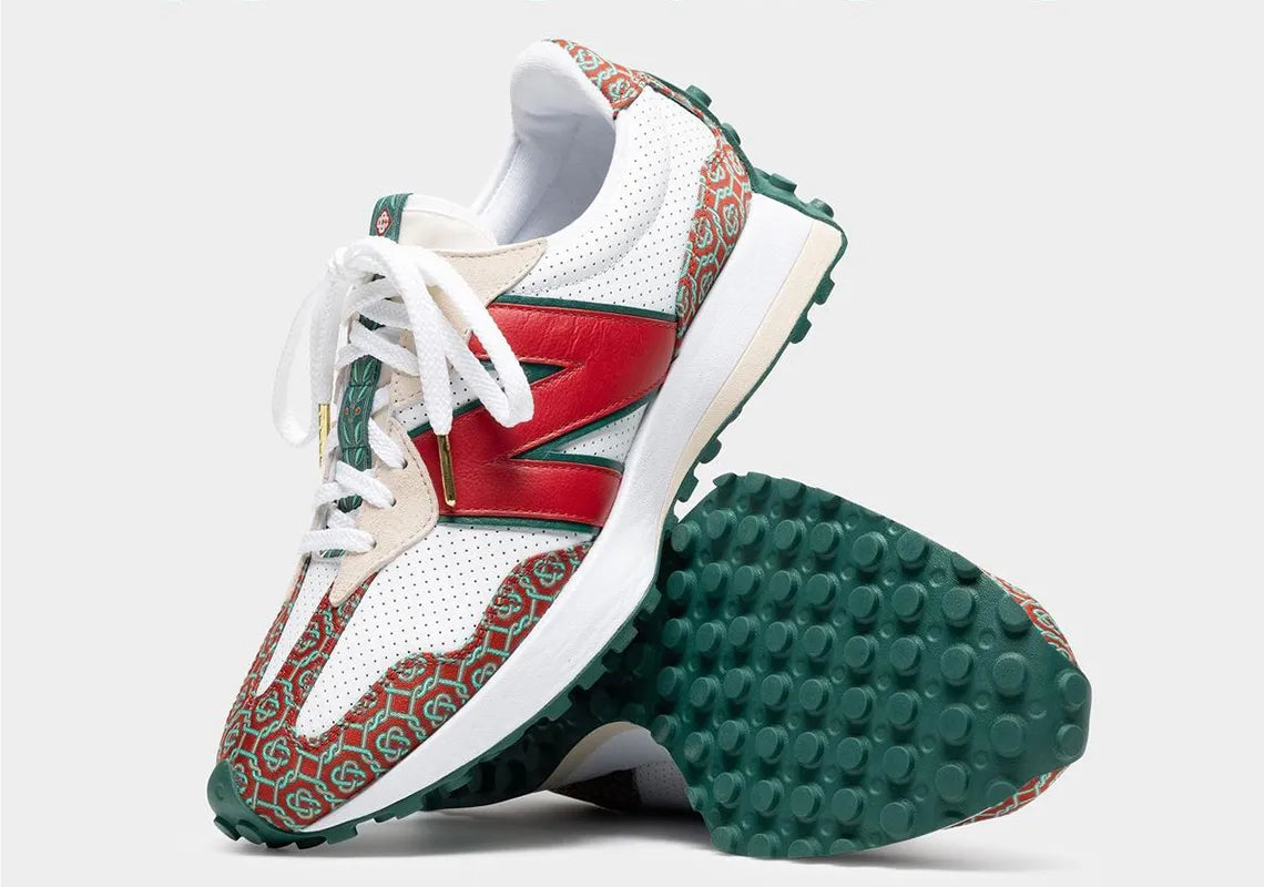 Casablanca New Balance 327 Red Monogram