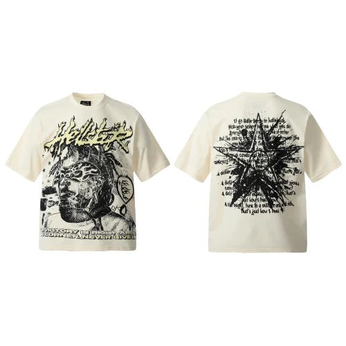 HellStar Logo T Shirt White