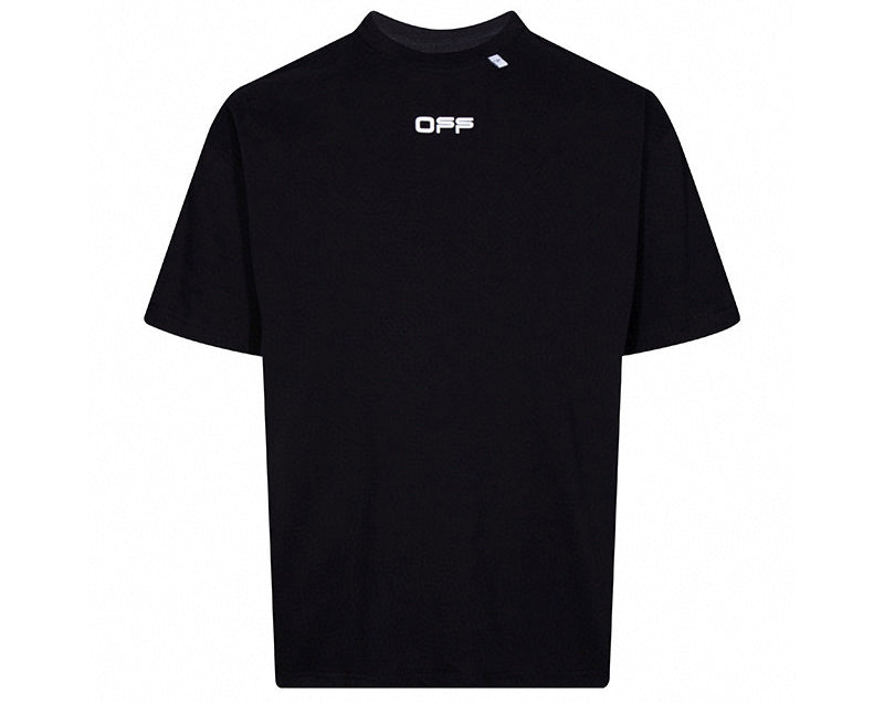 OFF-WHITE Caravaggio Square T-Shirt Black