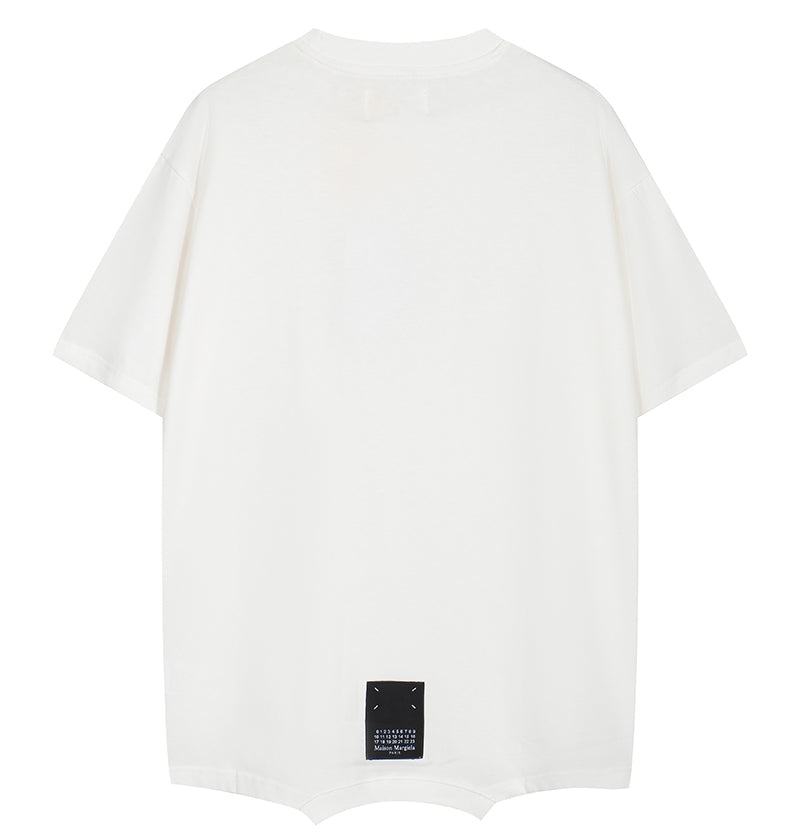 Maison Margiela MM6 Casual Logo T-shirt White