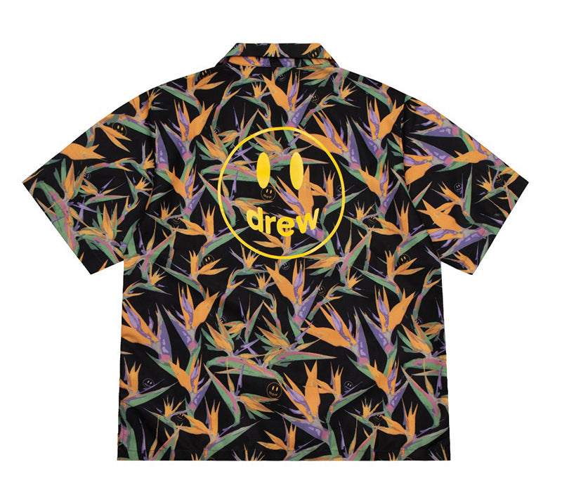 Drew Face Logo Bowling Shirt