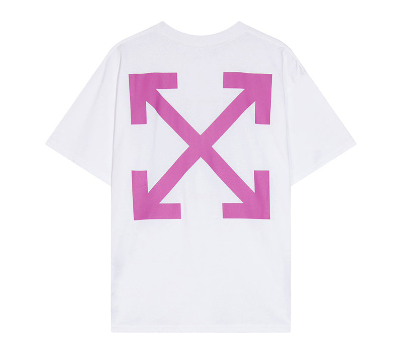 OFF-WHITE Arrow Caravaggio St Fran Slim Tee White