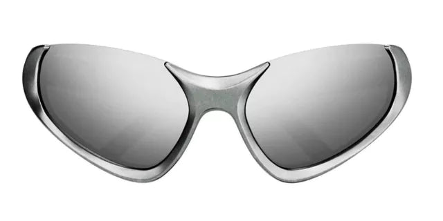 Balenciaga BB0202S 002 Silver Sunglasses