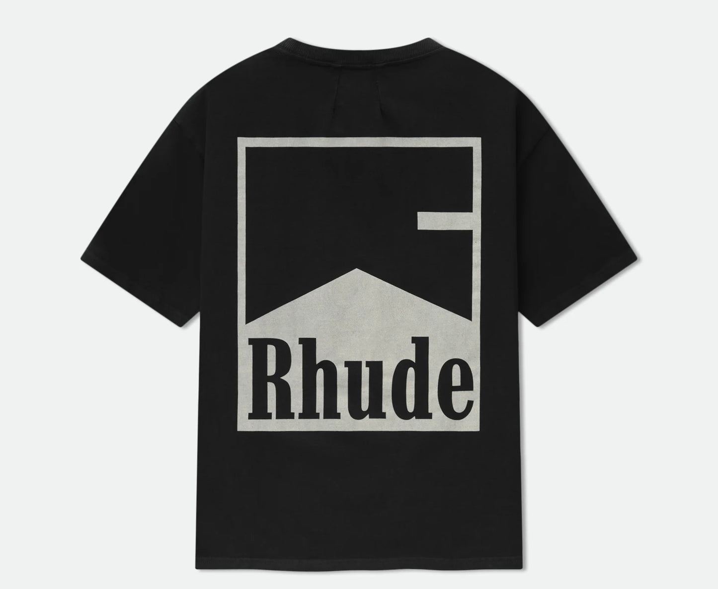 RHUDE Chevron T-Shirt Black