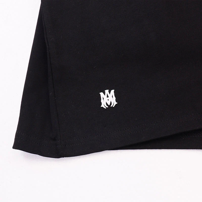 AMIRI Staggered Logo T-Shirt Black