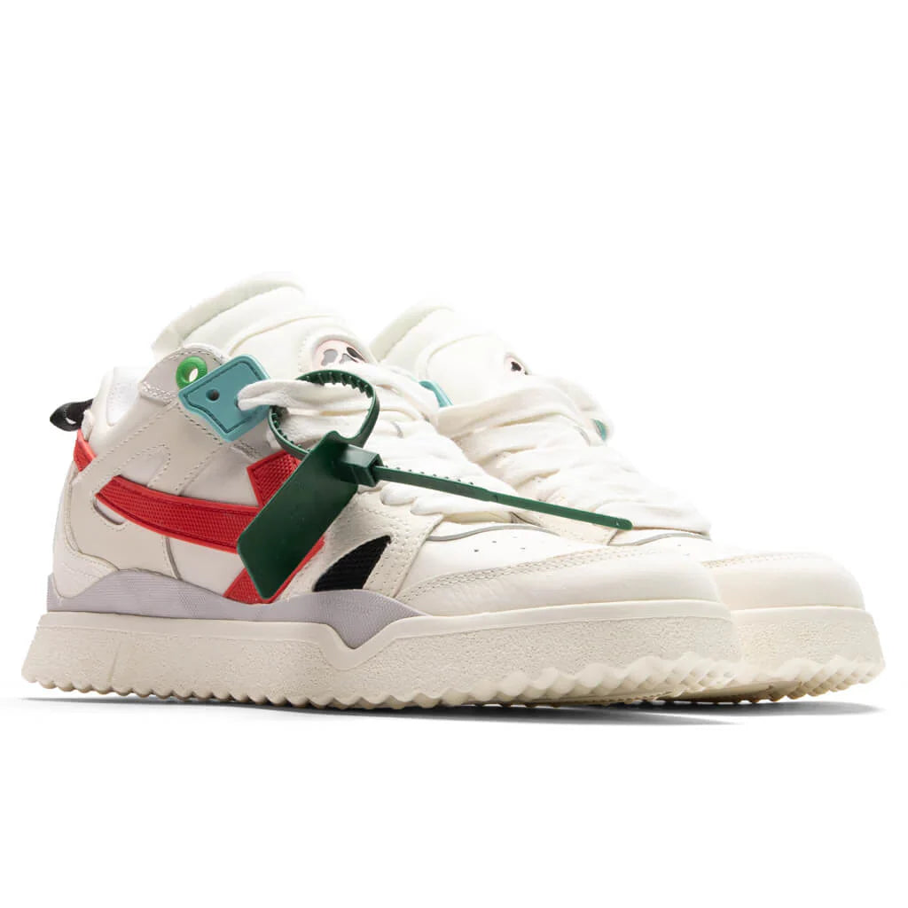 Off-White New Mid Sponge 'White Red'