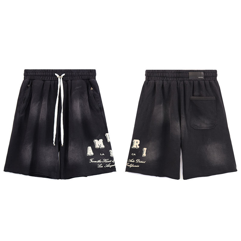 AMIRI Vintage Collegiate Short Black
