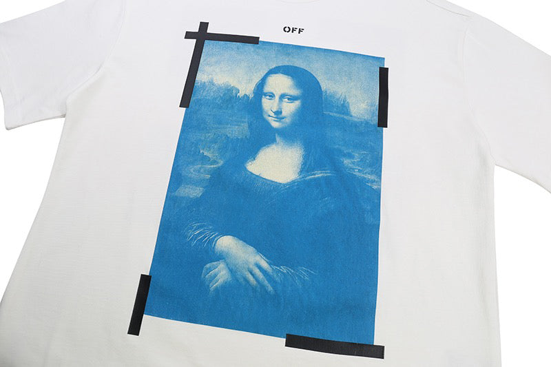 OFF-WHITE Monalisa S/S Oversized T-Shirt White