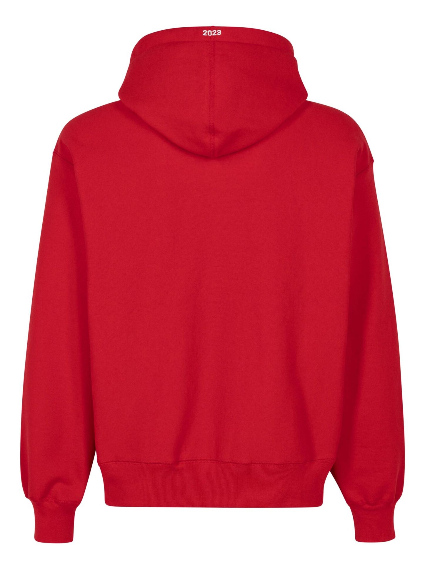 Supreme Box Logo Hooded Sweatshirt (FW23) Red