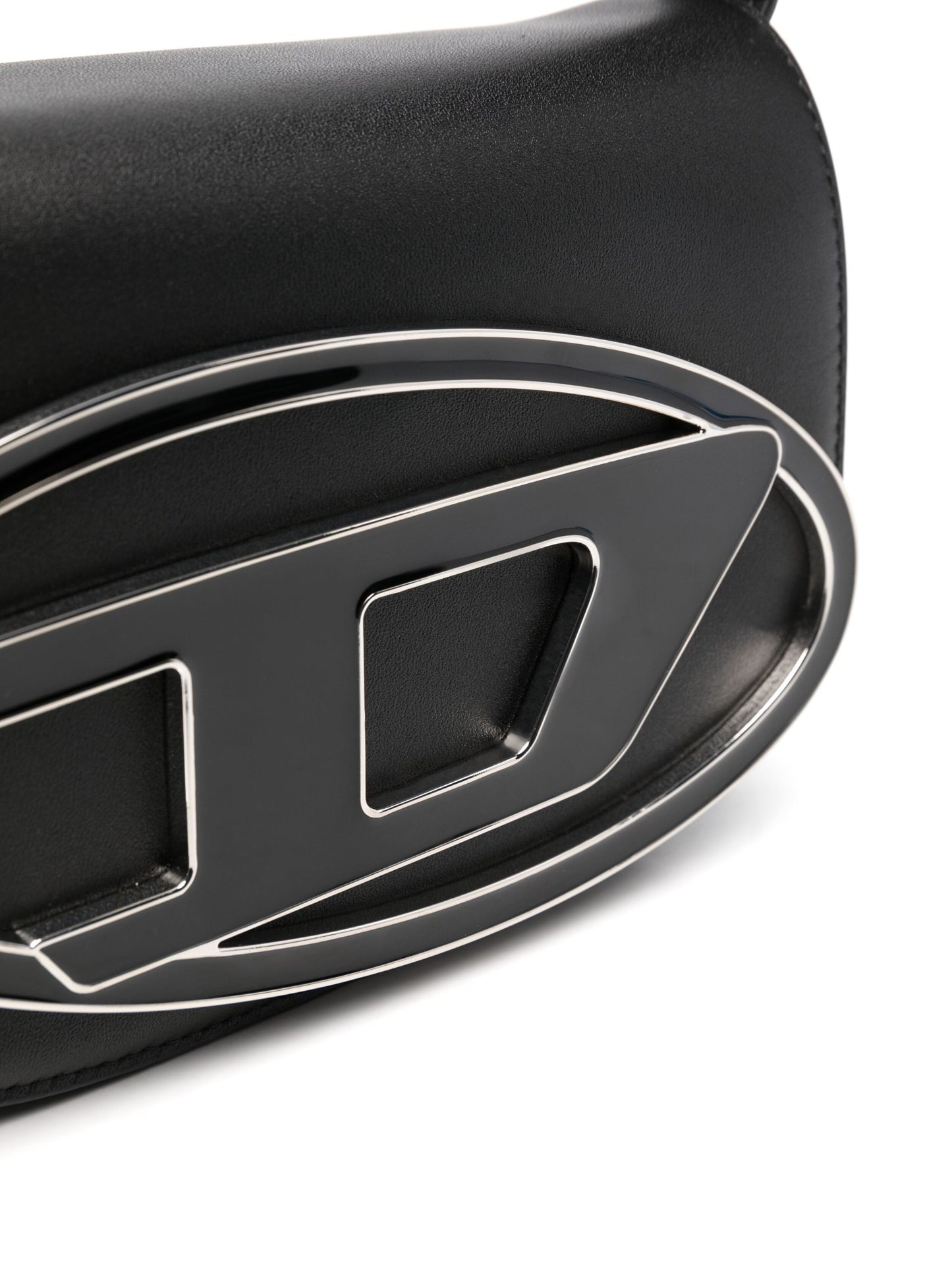 Diesel 1DR Iconic Bag D Logo Plaque Black