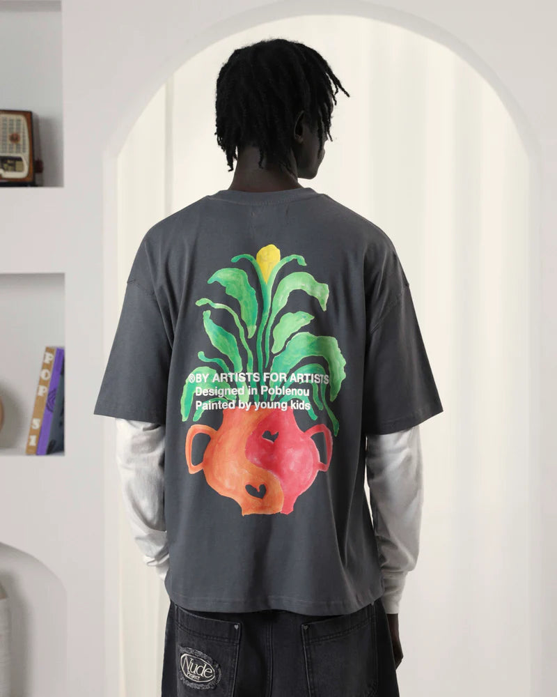 Nude Project Plant Tee Ash