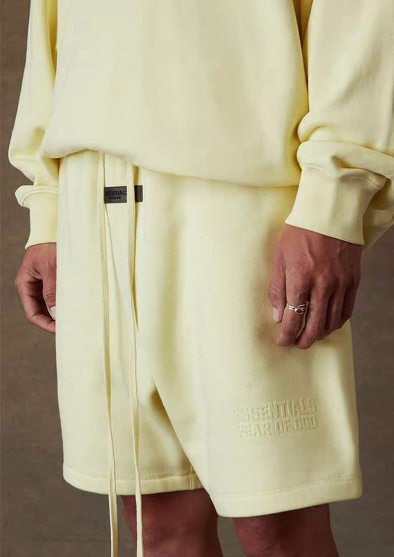 Fear of God Essentials Sweetshorts "Cannary"