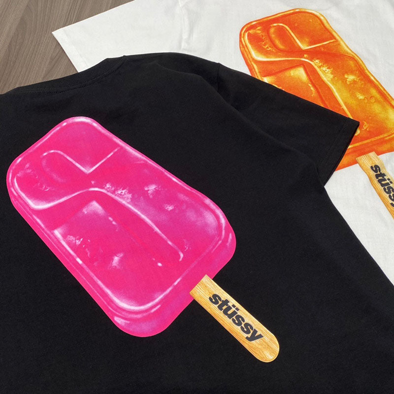 Stussy Popsicle Tee Black