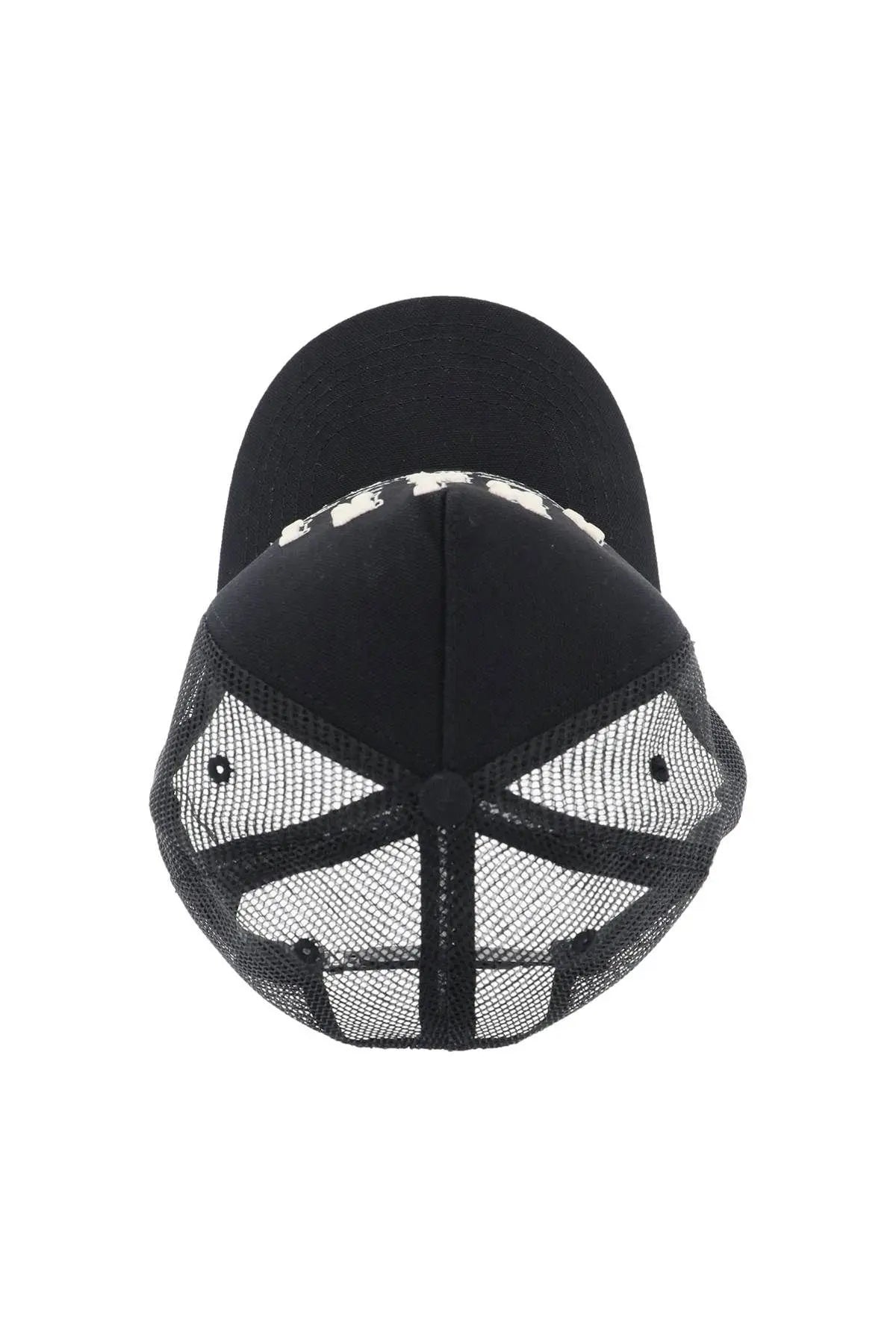 AMIRI Black Logo Embroidered Hat