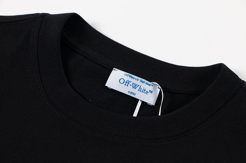 OFF-WHITE Double Moon Arrow S/S T-Shirt Black