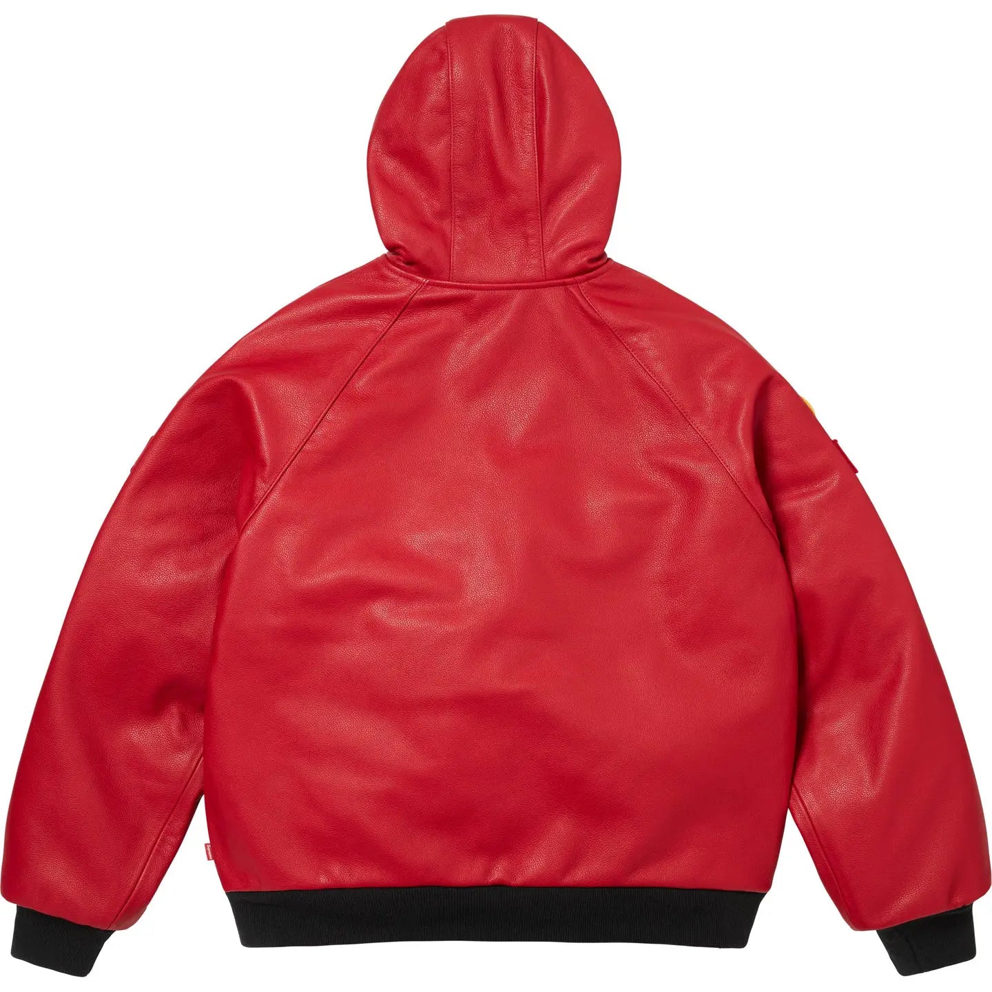 Supreme Vanson Leathers Hooded Work Jacket Red