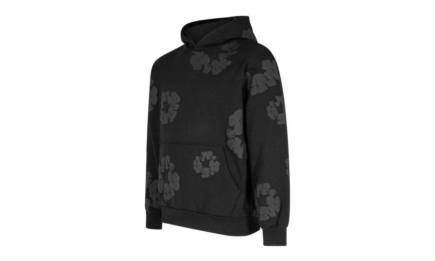 Denim Tears The Cotton Wreath Sweatshirt Black/Monochrome