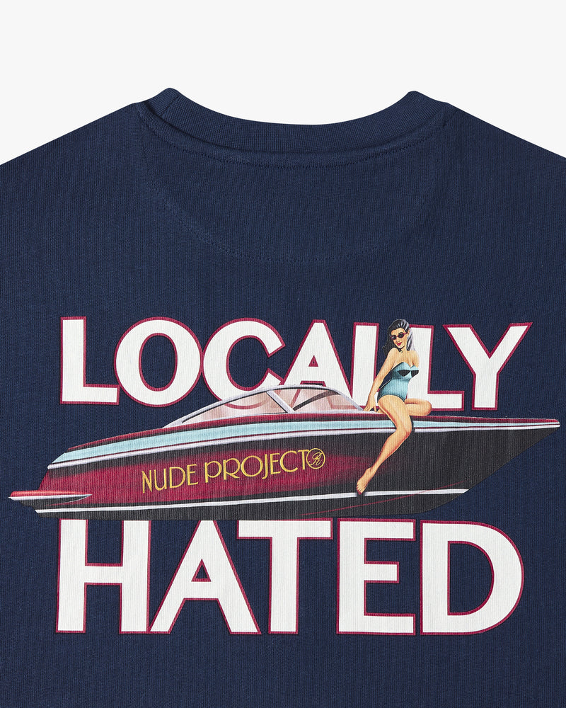 Nude Project Locally Hated T-Shirt Navy