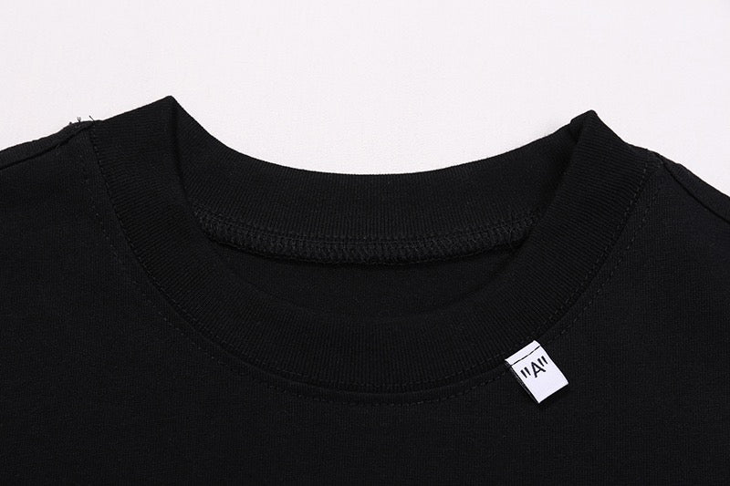 OFF-WHITE Caravaggio Square T-Shirt Black