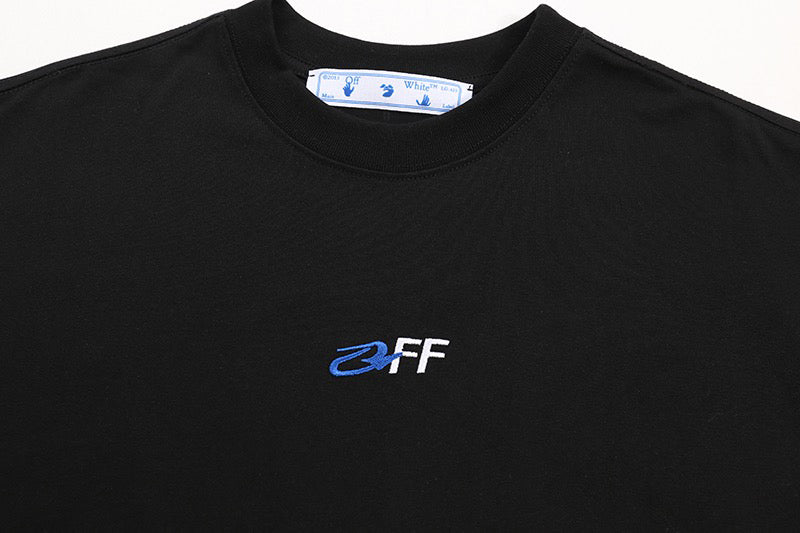 OFF-WHITE Exact Opp Over Skate Short-Sleeve T-Shirt Black