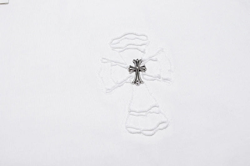 Chrome Hearts - Cross Rock Pin T-Shirt White