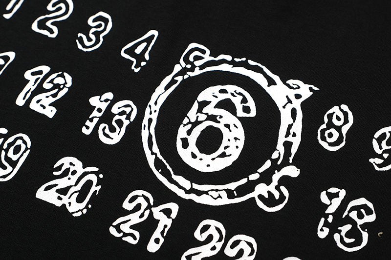 MM6 by Maison Martin Margiela T Shirt Black