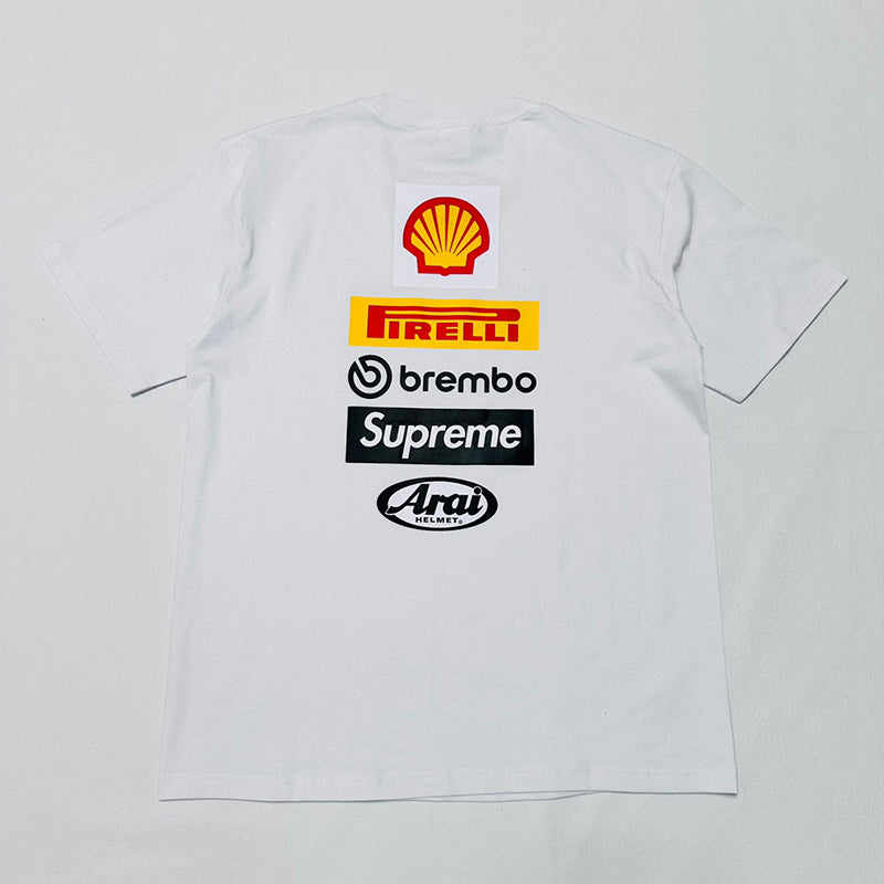 Supreme Ducati Logo T-Shirt White