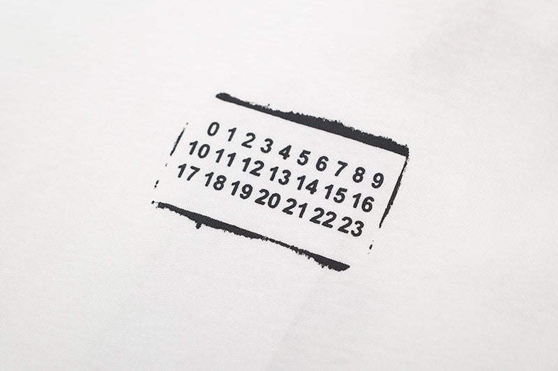Maison Margiela MM6 Casual Logo T-shirt White