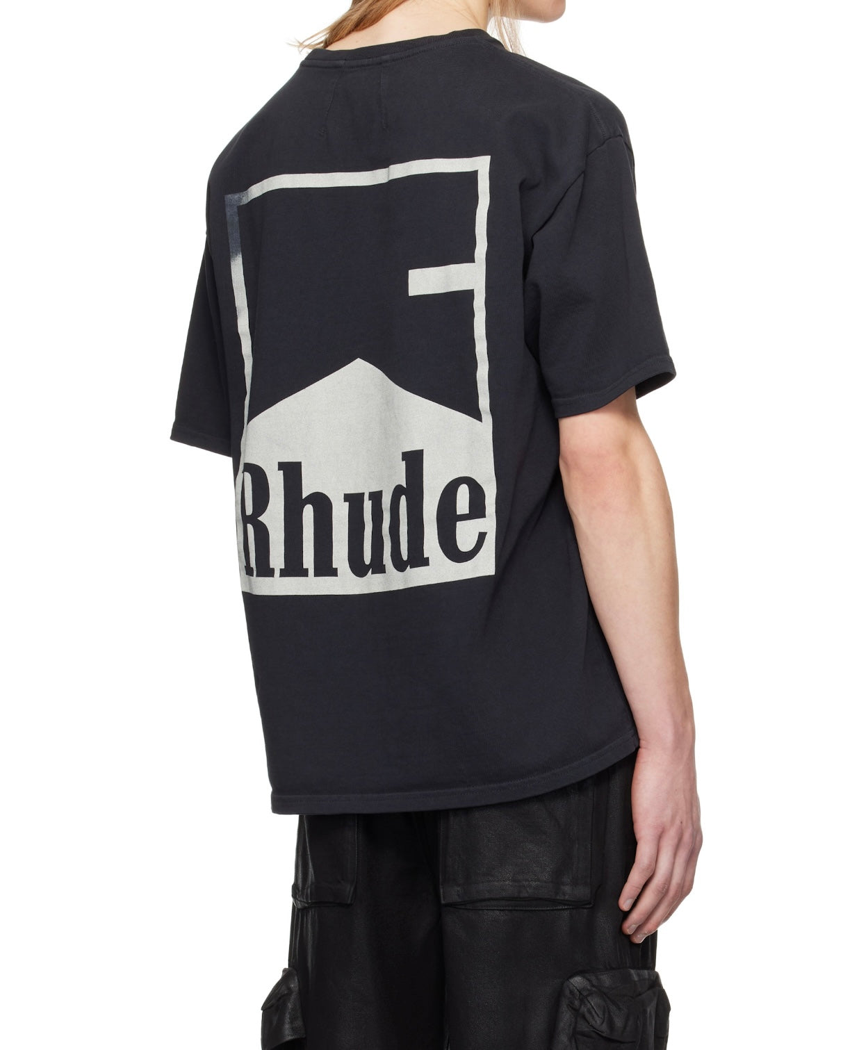 RHUDE Chevron T-Shirt Black