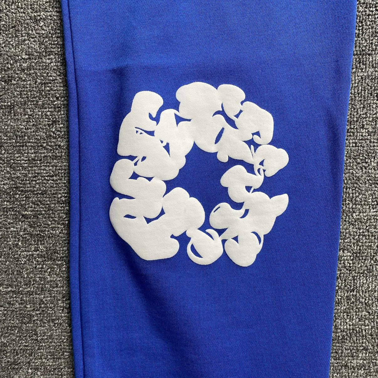 Denim Tears The Cotton Wreath Sweatpant Royal Blue