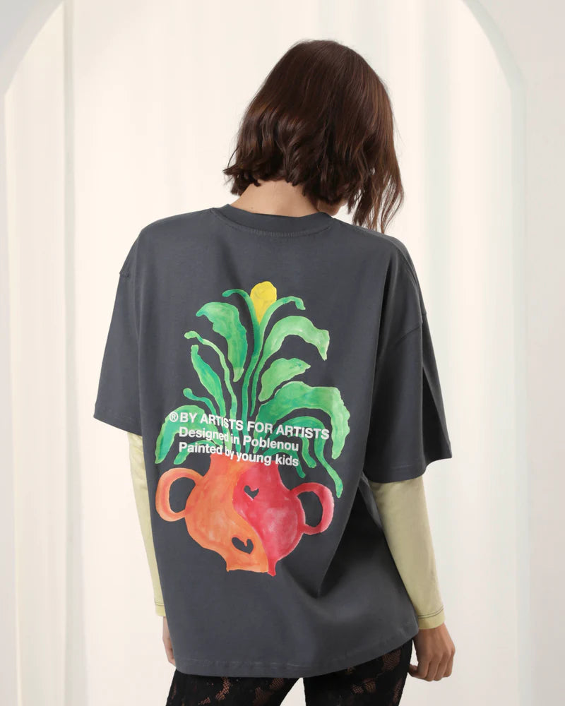 Nude Project Plant Tee Ash