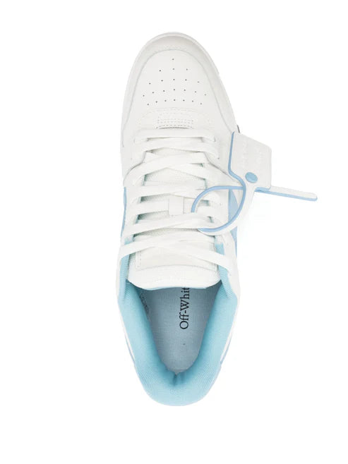 OFF-WHITE Out Of Office Low Tops White Light Blue