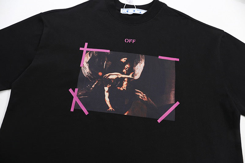 OFF-WHITE Caravaggio Mercy T-Shirt Black
