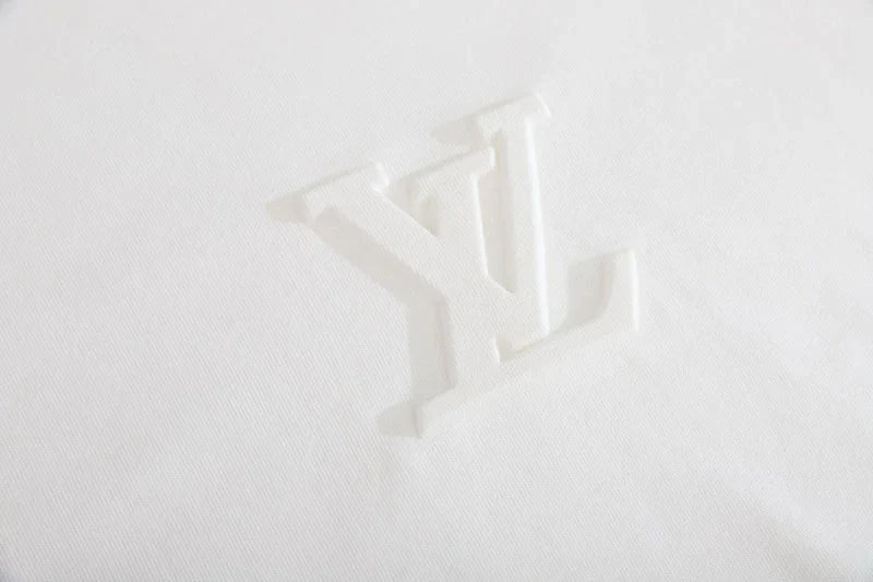Louis Vuitton LV Debossed Tee White