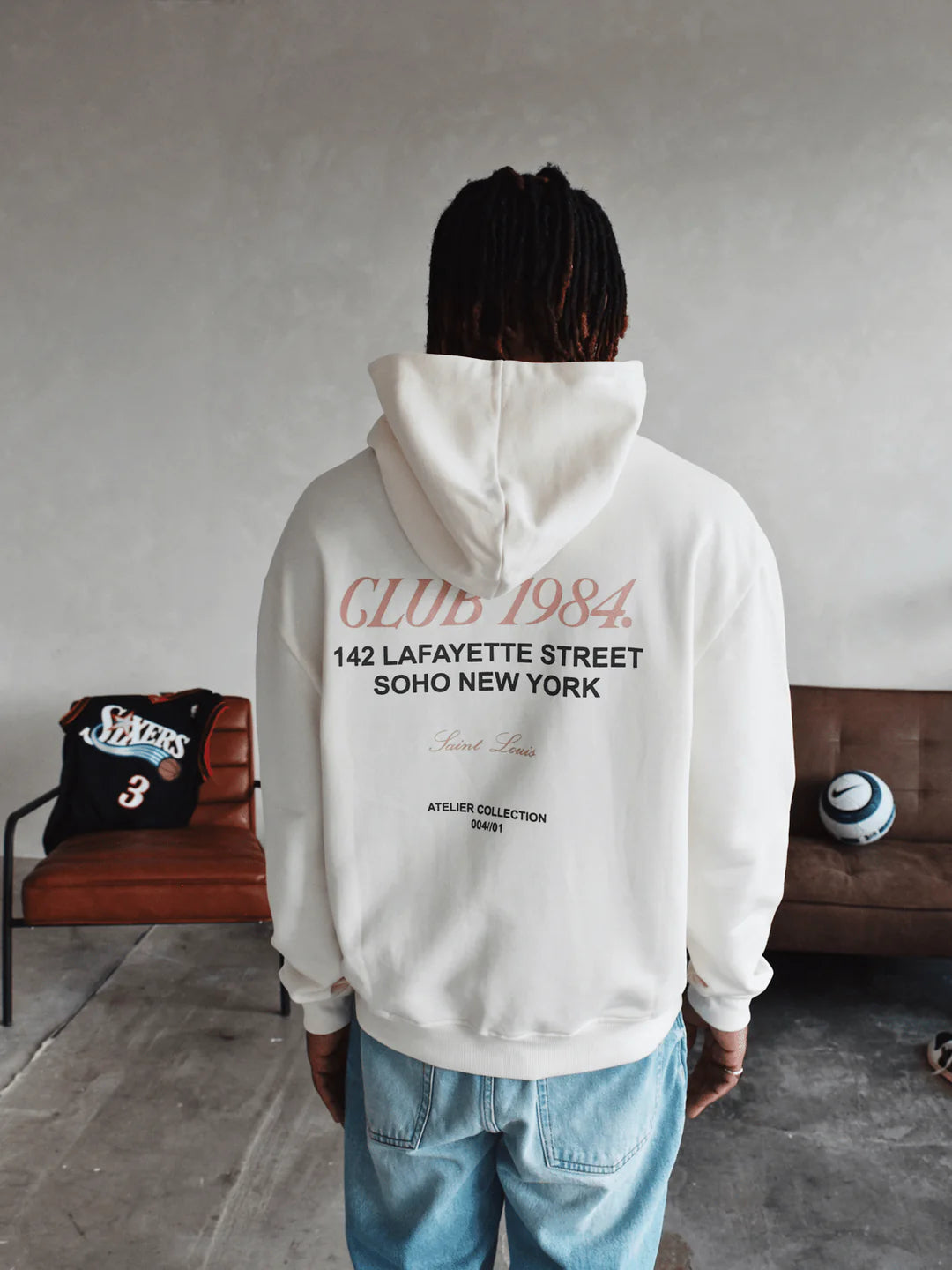 Club 1984 Soho Hoodie - Off White