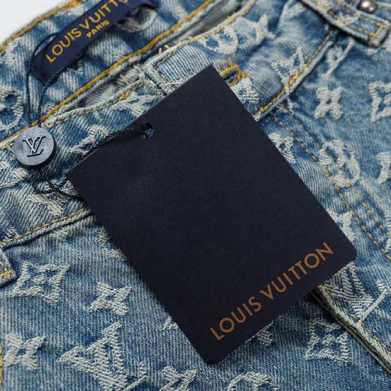 Louis Vuitton Monogram Denim Jeans Pants