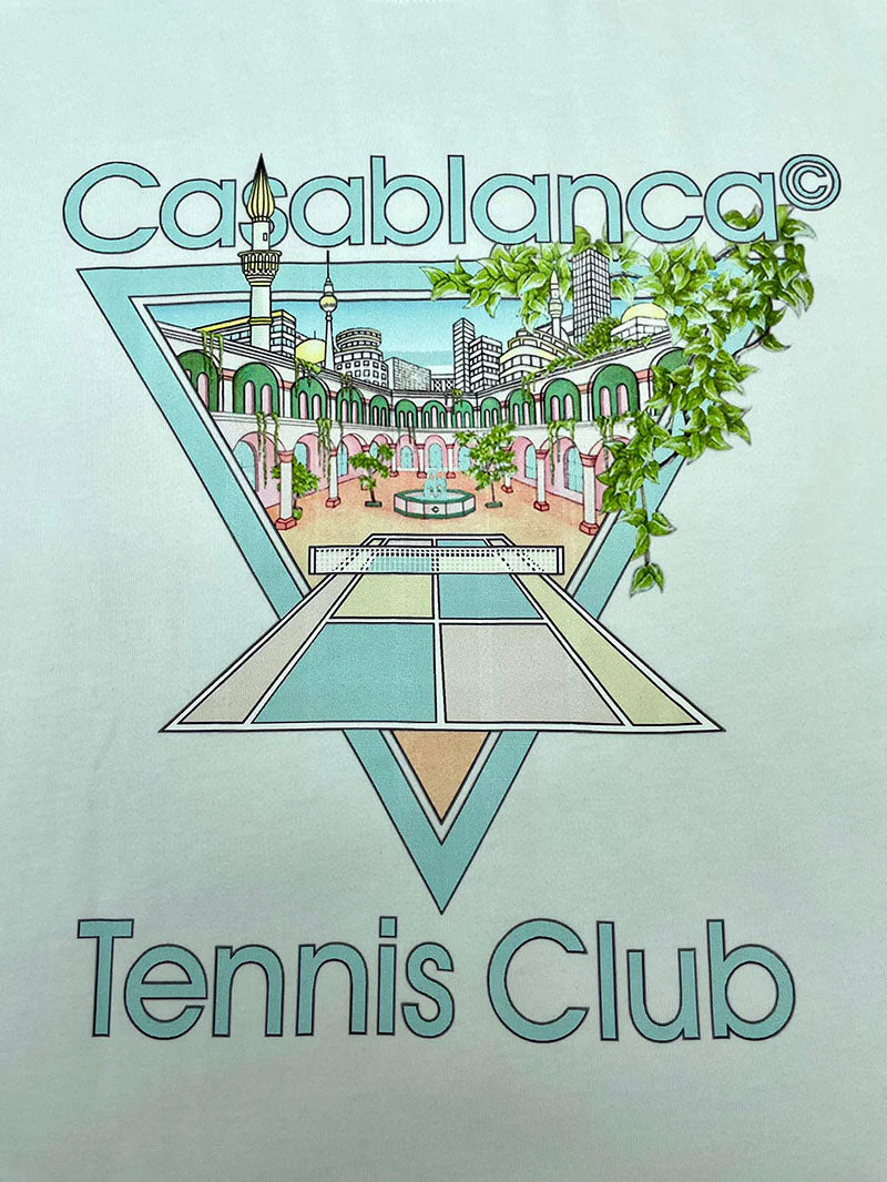 CASABLANCA Tennis Club Icon T-shirt White