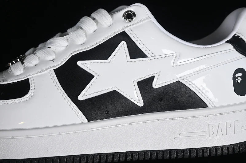 A Bathing Ape Bape Sta Low #6 Black