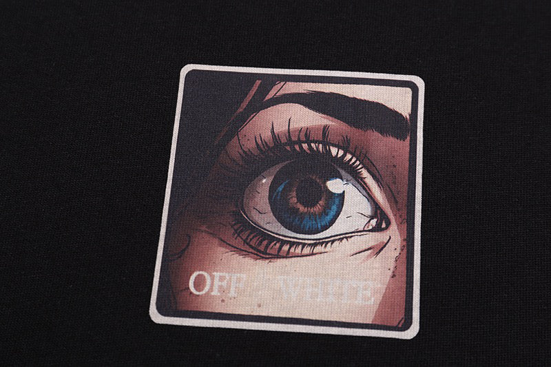 OFF-WHITE Eye Logo T-Shirt Black