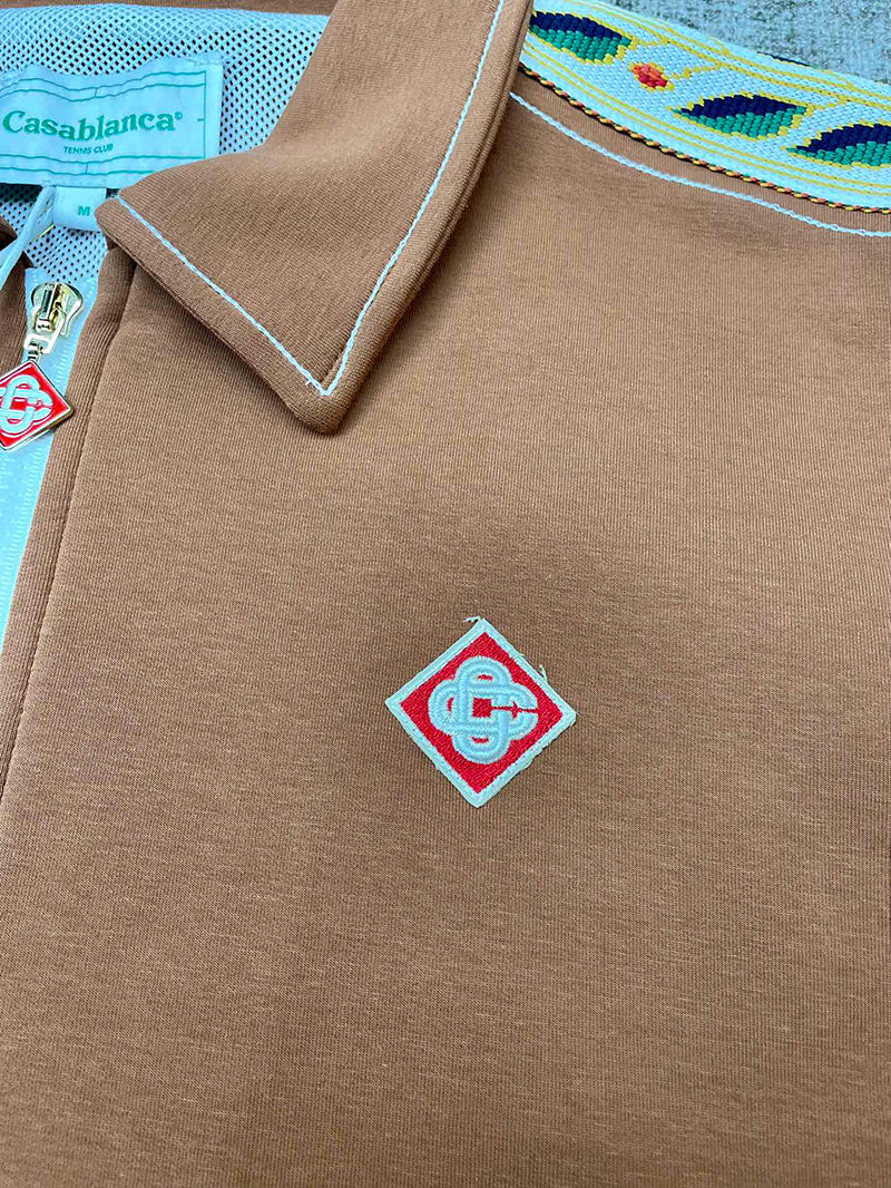 Casablanca Laurel Track Jacket Green
