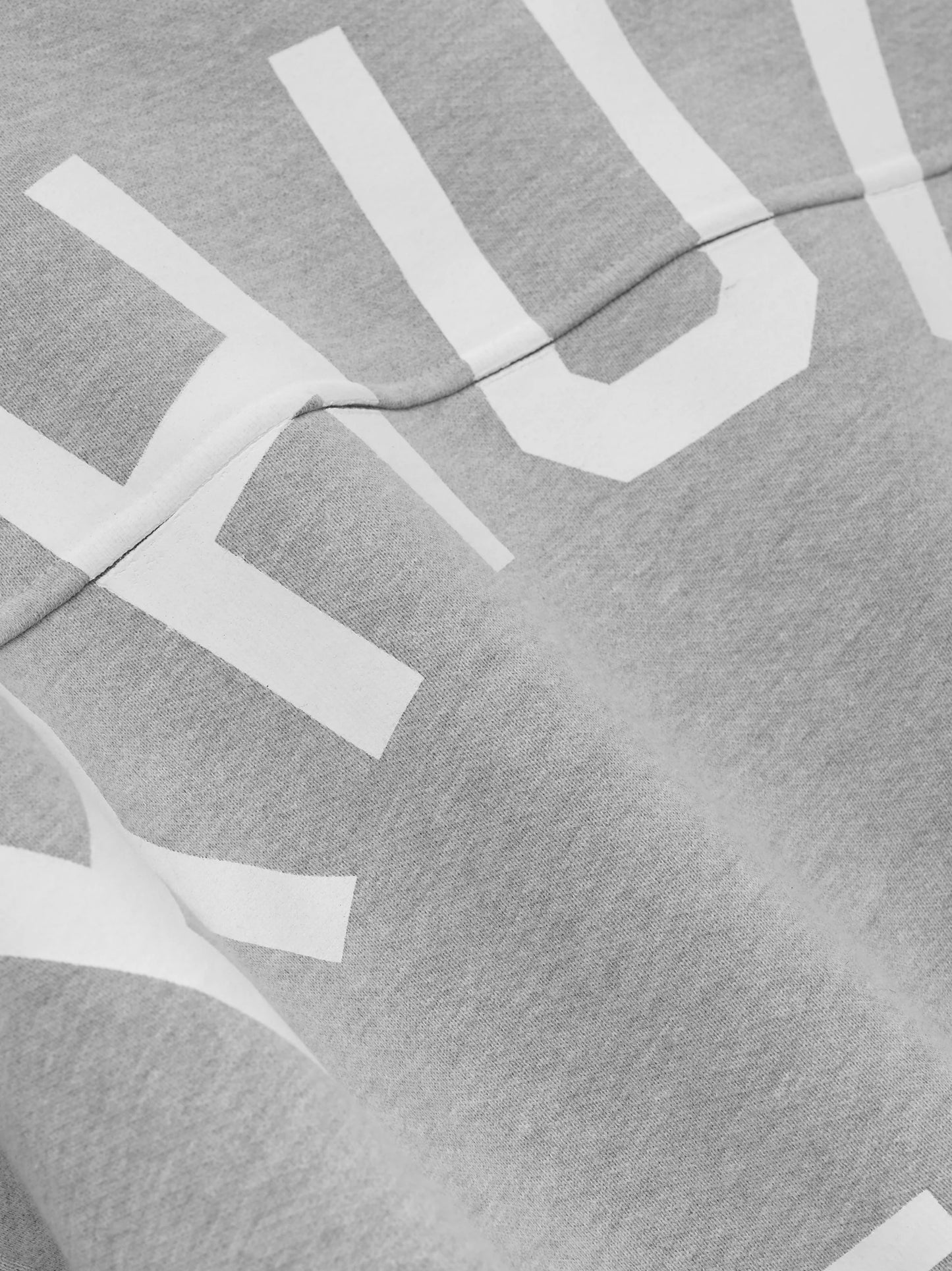 Rhude Cote D'Azur Mid-Sleeve Boxy T-Shirt Grey