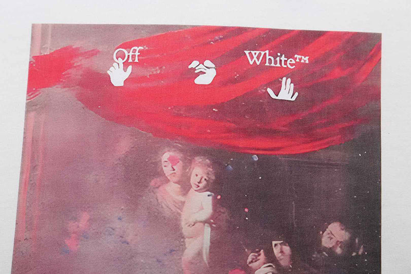 OFF-WHITE Regular Fit Caravaggio Painting T-shirt White