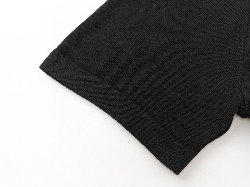 Louis Vuitton Signature Short-Sleeved T-Shirt Black