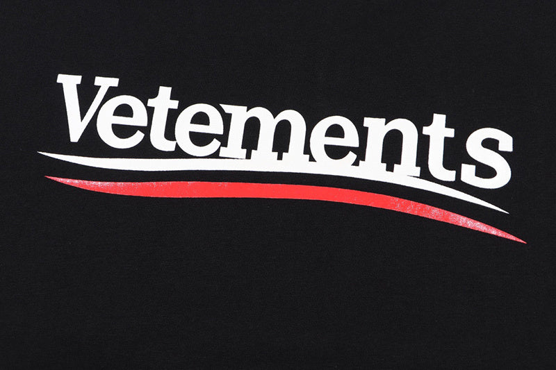 Vetements Campaign Logo T-Shirt 'Black