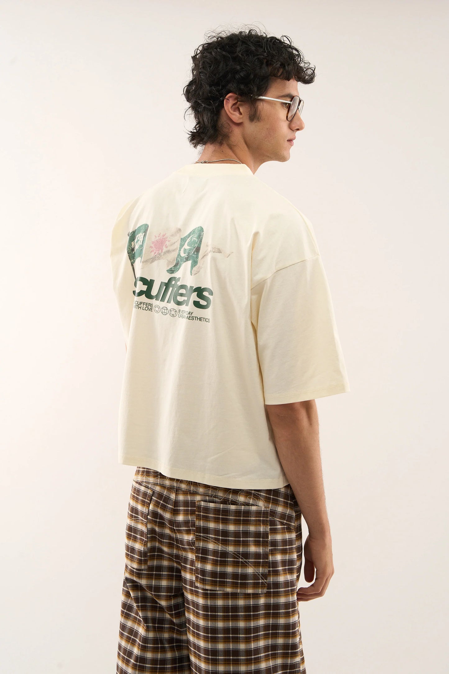 Scuffers Captain Ecru T Shirt Cream