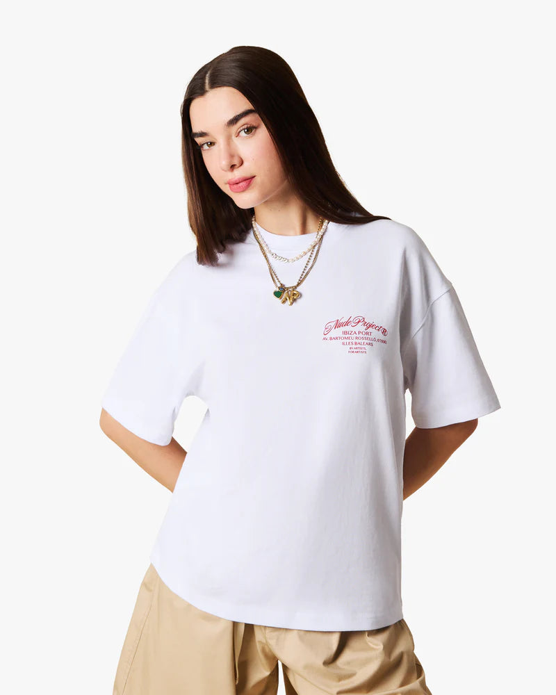 Nude Project LOCALLY HATED TEE WHITE