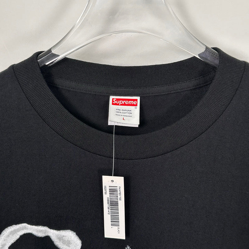 Supreme Painted T Shirt SS25 Black